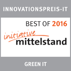 Innovation Award IT Green IT Best of 2016