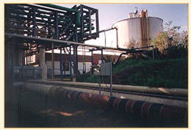 Industrial cooling-water system