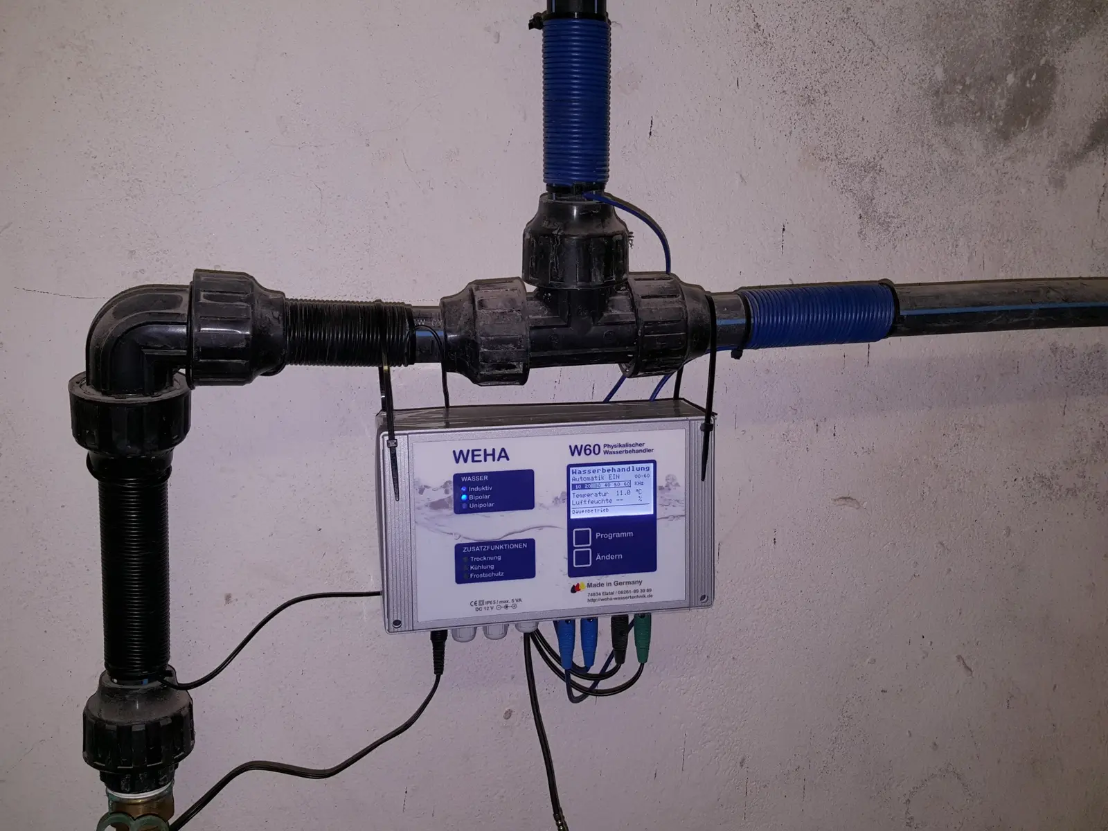 W60 in a domestic installation
