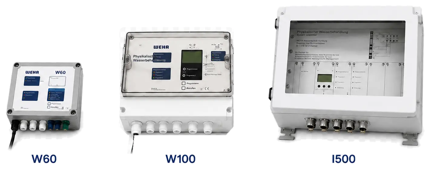 WEHA W60, W100 and I500 product families